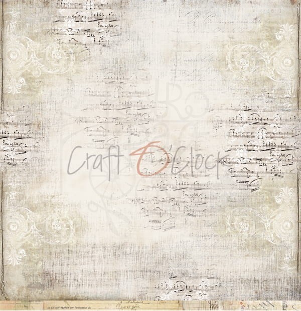 Papier 30x30 Craft O'Clock Hummingbird Song 05