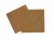 Zestaw baza i koperta 1 szt kraft 13x13 cm