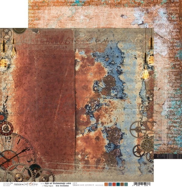 Papier 30x30 Craft O'Clock Age Of Technology 04
