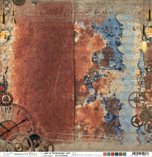 Papier 30x30 Craft O'Clock Age Of Technology 04