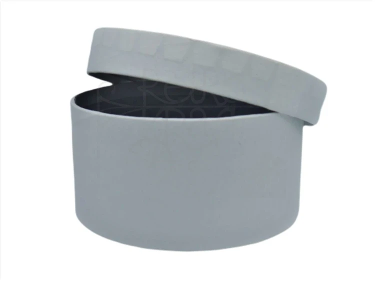 Pudełko okrągłe kartonowe białe 12 cm