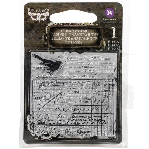 Stempel akrylowy Old Receipt Stara recepta Finnabair 966980 Prima