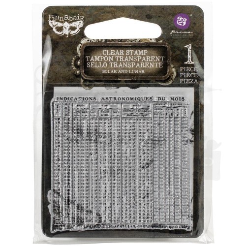 Stempel akrylowy Solar &amp; Lunar Finnabair 966997 Prima