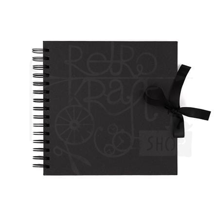 Album do zdobienia 20,5 x 20,5cm - czarny
