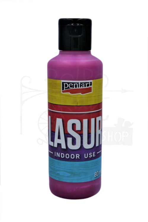 Bejca lazur wodna 80ml magenta Pentart