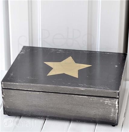 Farba kredowa chalky finish 150ml - black, czarna Cadence