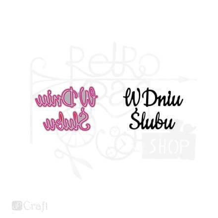 Wykrojnik W dniu ślubu dpCraft