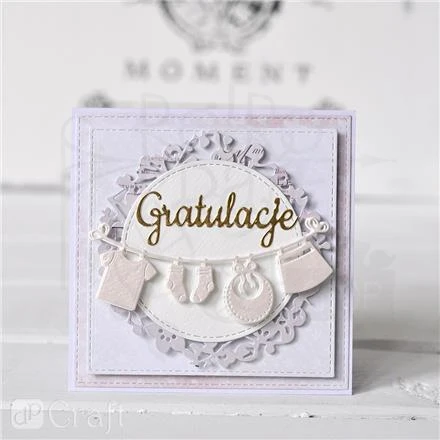 Wykrojnik Gratulacje dpCraft