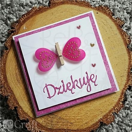 Wykrojnik Dziękuję dpCraft