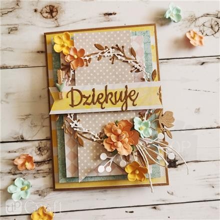Wykrojnik Dziękuję dpCraft