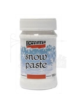 Pasta śnieg , snow paste 100ml Pentart