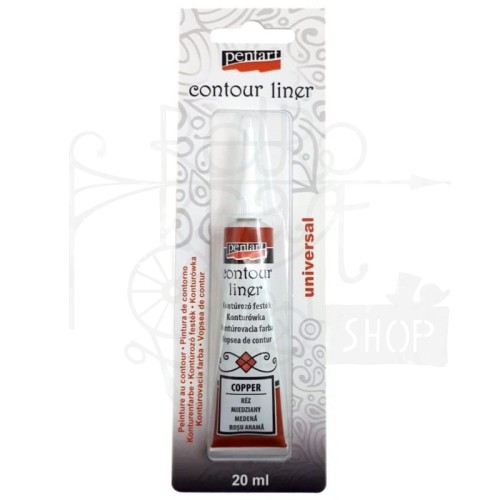 Konturówka 20 ml zielony 11033 Pentart