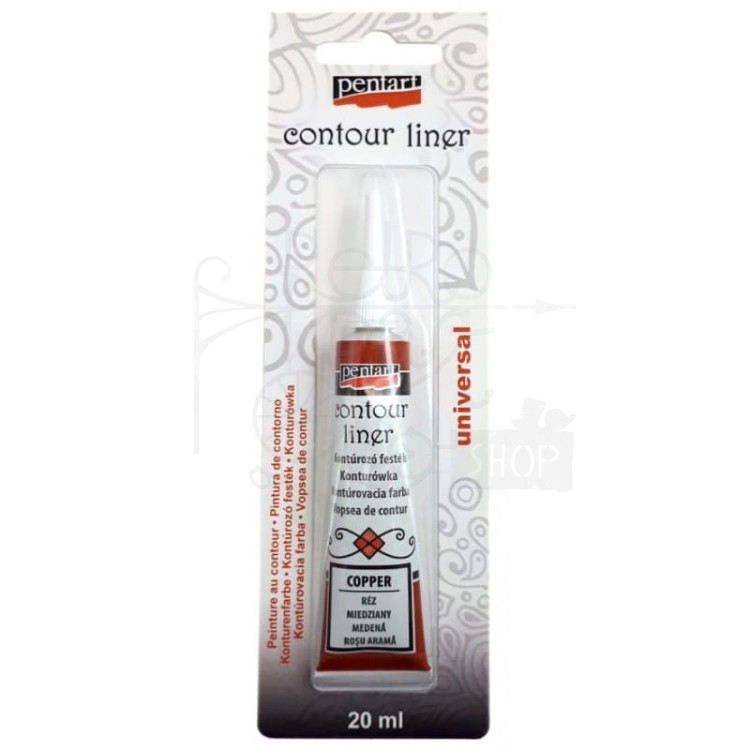 Konturówka 20 ml zielony 11033 Pentart