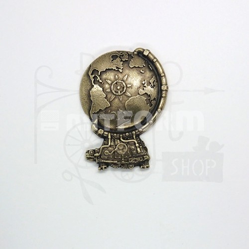 Ozdoba metalowa Globus Earth Globe STE Mitform