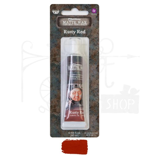 Wosk matowy 20ml Rusty Red Finnabair 967895 Prima