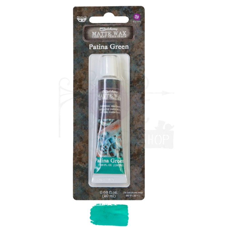 Wosk matowy 20ml Patina Green Finnabair 967864 Prima