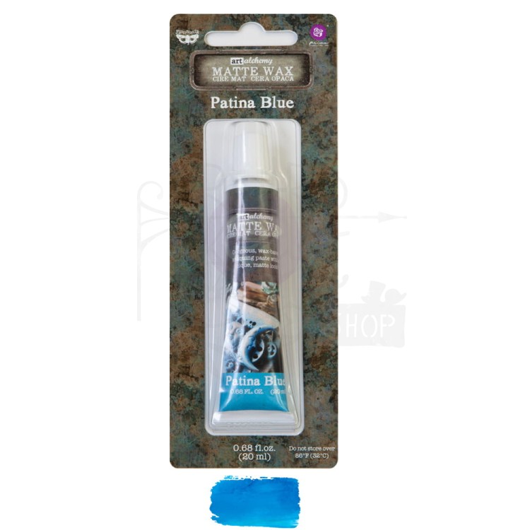 Wosk matowy 20ml Patina Blue Finnabair 967871 Prima