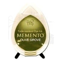 Tusz do stempli Memento Dew drops Olive grove oliwkowy MD-000-708 Tsukineko