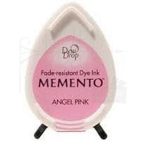 Tusz do stempli Memento Dew drops Angel Pink różowy jasny MD-000-404 Tsukineko