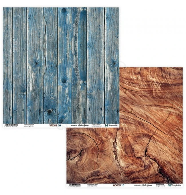 Papier 30x30 Woods 09/10 W-09/10 ScrapAndMe
