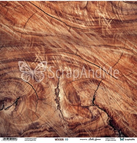 Papier 30x30 Woods 09/10 W-09/10 ScrapAndMe