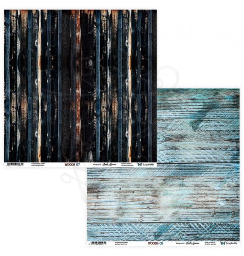 Papier 30x30 Woods 07/08 W-07/08 ScrapAndMe