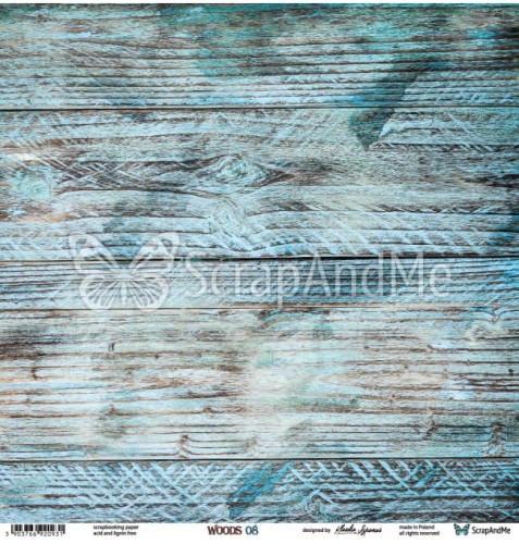 Papier 30x30 Woods 07/08 W-07/08 ScrapAndMe
