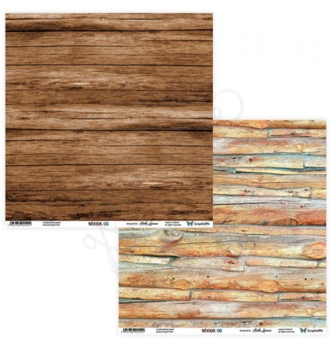 Papier 30x30 Woods 05/06 W-05/06 ScrapAndMe
