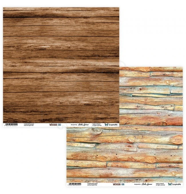 Papier 30x30 Woods 05/06 W-05/06 ScrapAndMe