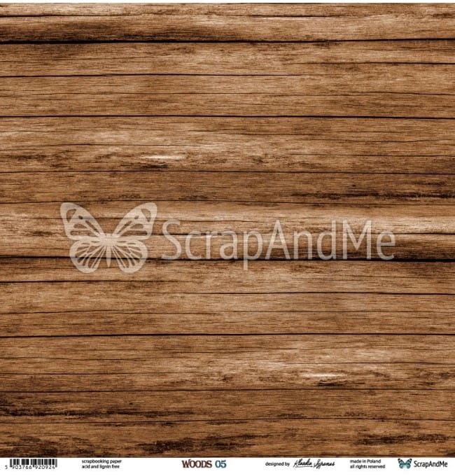 Papier 30x30 Woods 05/06 W-05/06 ScrapAndMe