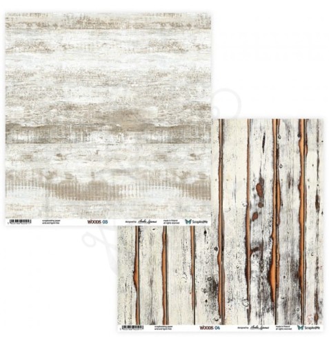 Papier 30x30 Woods 03/04 W-03/04 ScrapAndMe