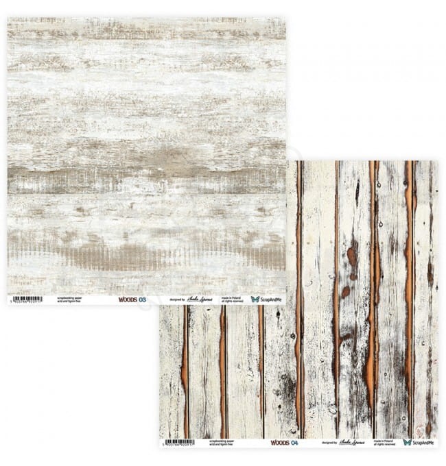 Papier 30x30 Woods 03/04 W-03/04 ScrapAndMe