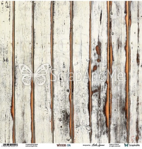 Papier 30x30 Woods 03/04 W-03/04 ScrapAndMe