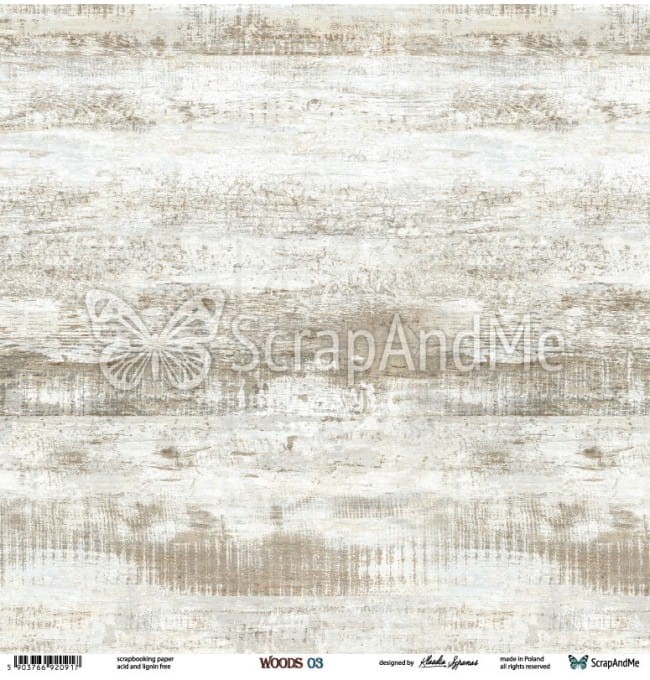 Papier 30x30 Woods 03/04 W-03/04 ScrapAndMe