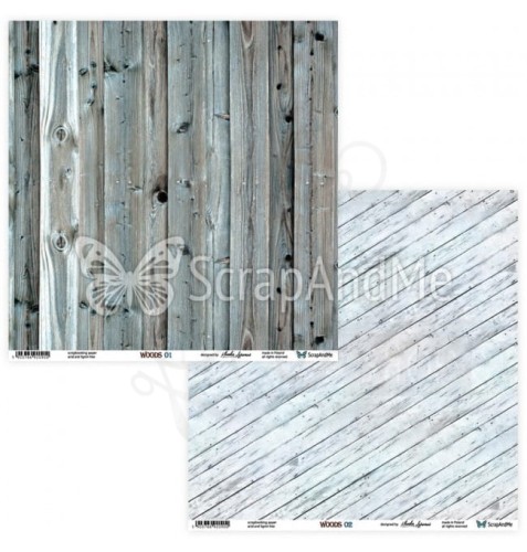 Papier 30x30 Woods 01/02 W-01/02 ScrapAndMe