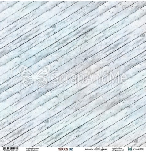 Papier 30x30 Woods 01/02 W-01/02 ScrapAndMe