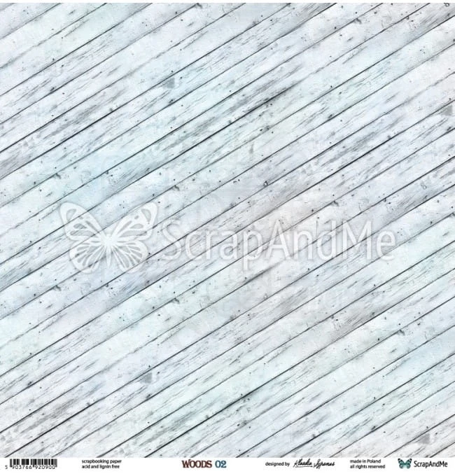Papier 30x30 Woods 01/02 W-01/02 ScrapAndMe