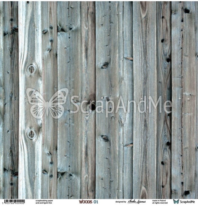 Zestaw papierów 30x30 Woods W-11 ScrapAndMe