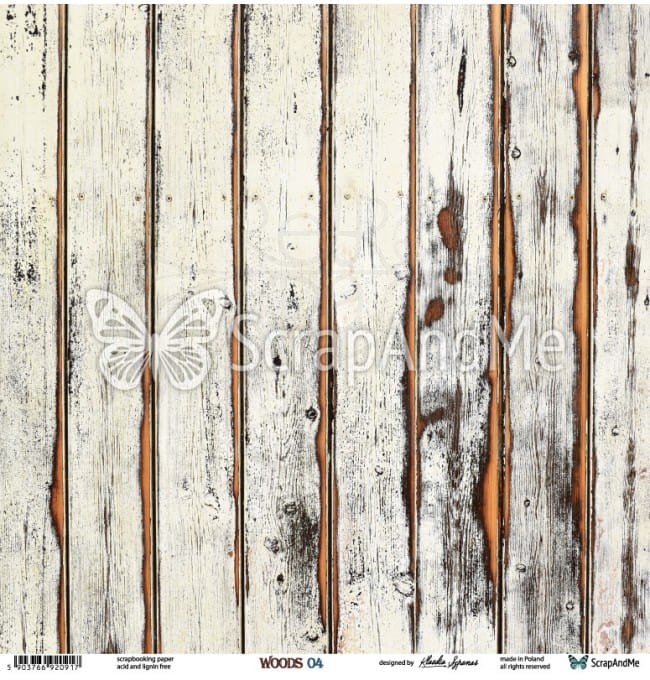 Zestaw papierów 30x30 Woods W-11 ScrapAndMe