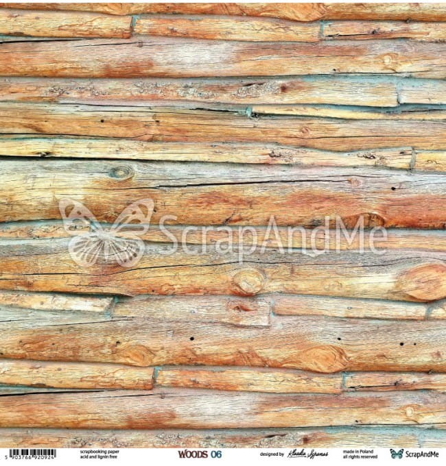 Zestaw papierów 30x30 Woods W-11 ScrapAndMe