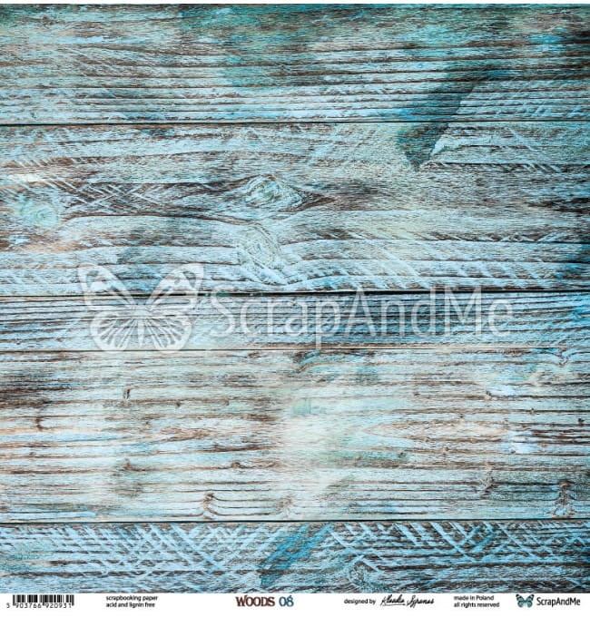 Zestaw papierów 30x30 Woods W-11 ScrapAndMe