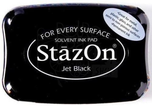 Tusz do stempli StazOn Jet black czarny SZ-000-031 Tsukineko