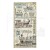 Zestaw papierów 15x30,5cm 10szt Voyages SBBV03 Stamperia
