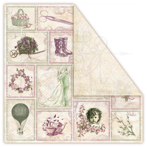 Papier 30x30 Desert Rose - DESERT SAND UHK Gallery