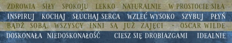Pasek 5,5x30 Wabi-Sabi - napisy PL UHK Gallery