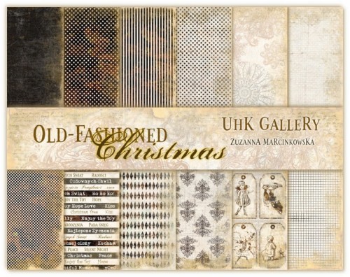Zestaw Papierów 30x30 Old-fashioned Christmas UHK Gallery