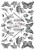 Ozdobne kalki zestaw 21x29,7 cm  Insects CC-MM-ZK-09 Craft O'Clock