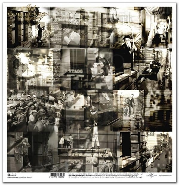 Papier 30x30 Magia kina kadry filmowe SL1010 ITD Collection