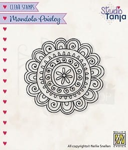 Stempel akrylowy Mandala CSMAN009 Nellie's Choice