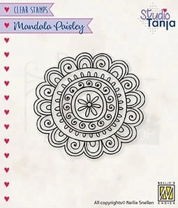 Stempel akrylowy Mandala CSMAN009 Nellie's Choice
